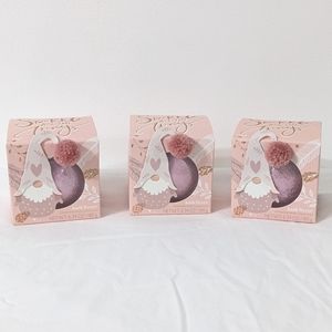 PENNINGTONS|ENGLAND Sugar Cookie Pink Sparkly Bath Fizzers, Bundle of 3